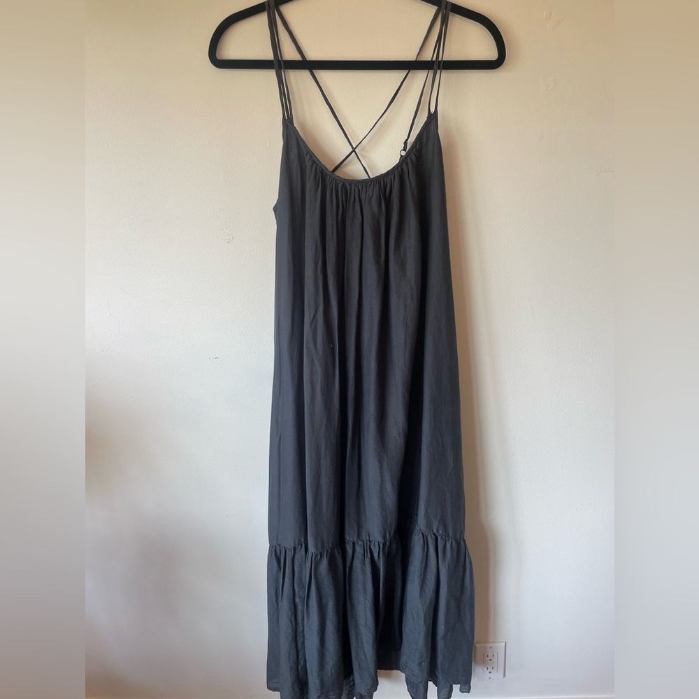 Xirena strappy back maxi dress size S